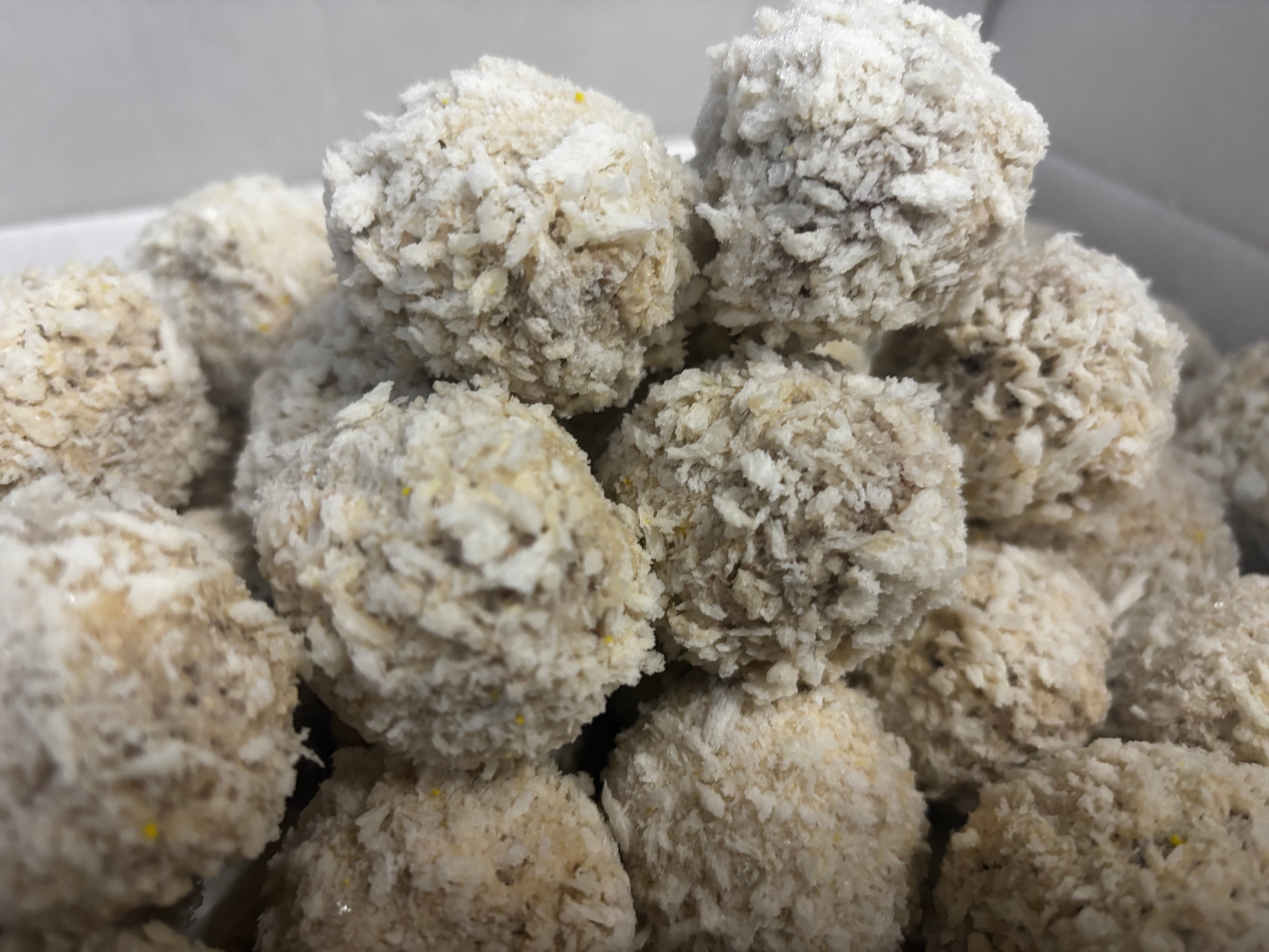 Crispy golden bitterballen served as a premium snack